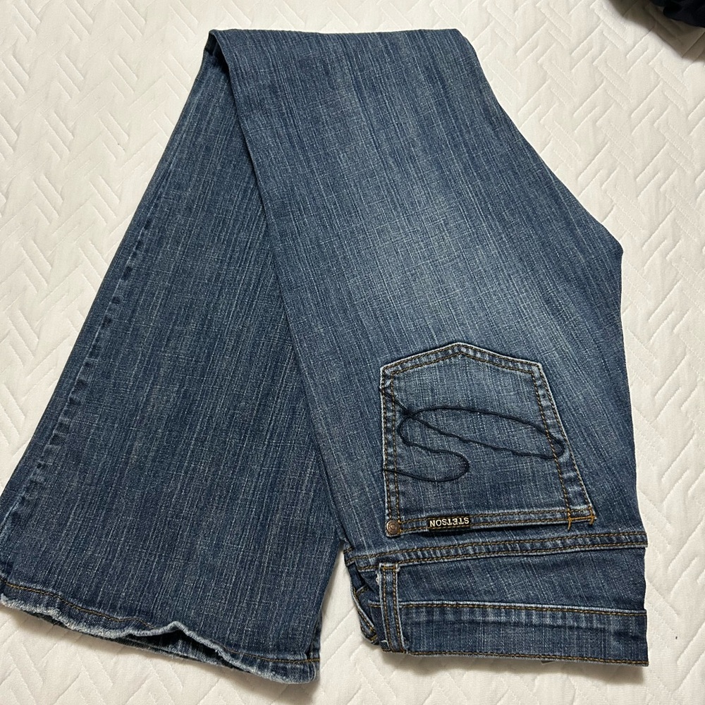 Stetson Dark Blue Denim Pants